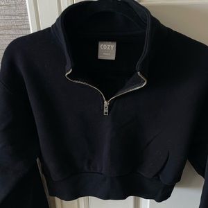 Aritzia Cropped “Cozy” Sweater